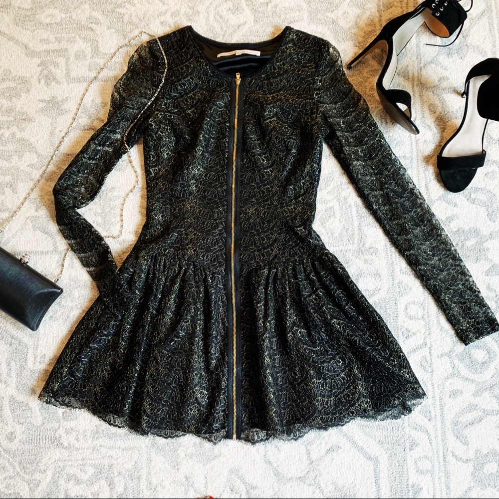 RACHEL Rachel Roy Lace Cocktail Dress